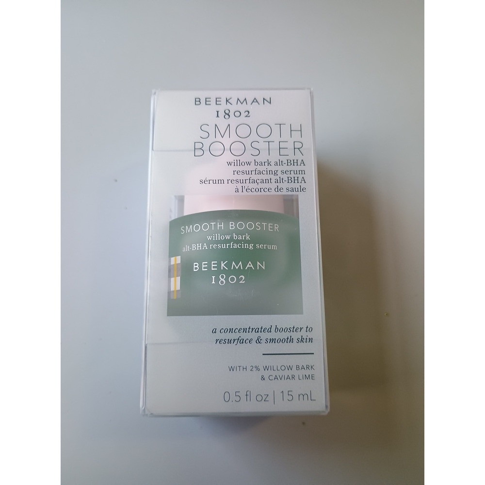 Beekman 1802‎ Smooth Booster  0.5 oz Willow Bark Alt-BHA Resurfacing Serum